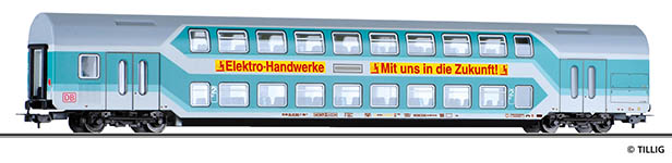 010-73821 - H0 - Doppelstockwagen 2. Klasse DBz751, DB AG, Ep. V